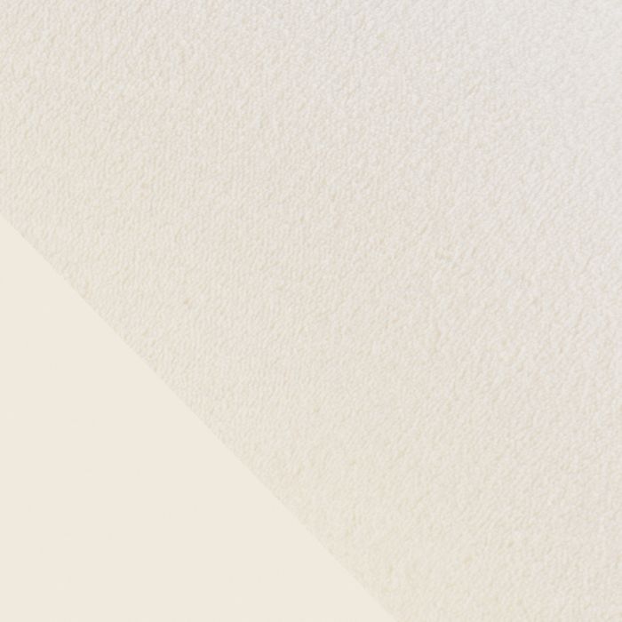 Bezug für den Plüschmond Dessin 161 "Creme" Frotteeplüsch/Elasthan