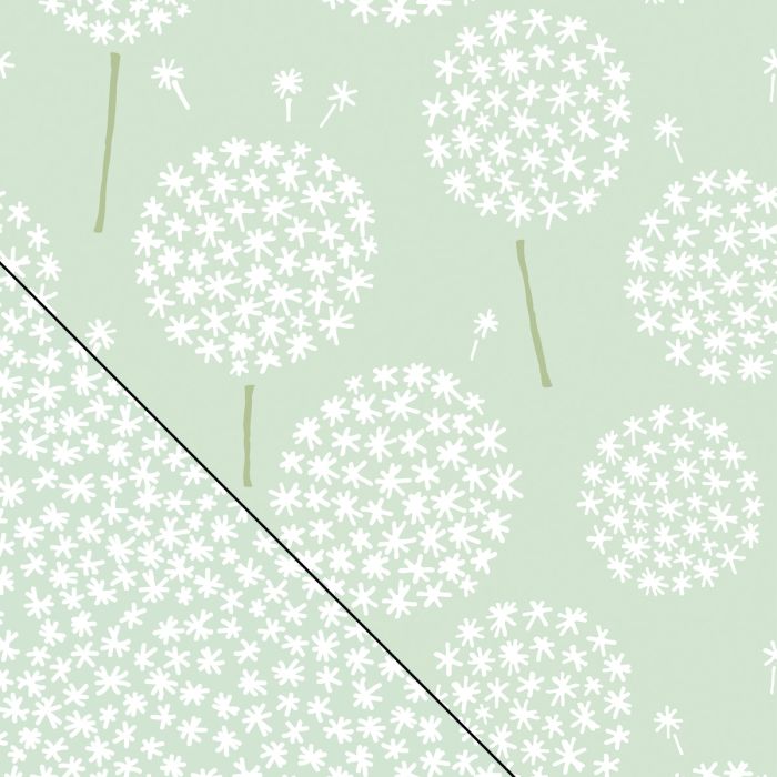 Bezug für das Original Theraline Dessin 163 "Pusteblume zartgrün" 