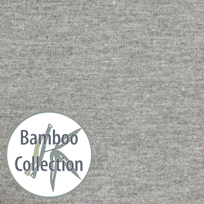 Bezug für my7, Dessin 170, "Melange mittelgrau" Bamboo Collection