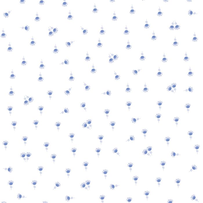 Bezug für das Original Theraline Dessin 195 "Blümlein blau"