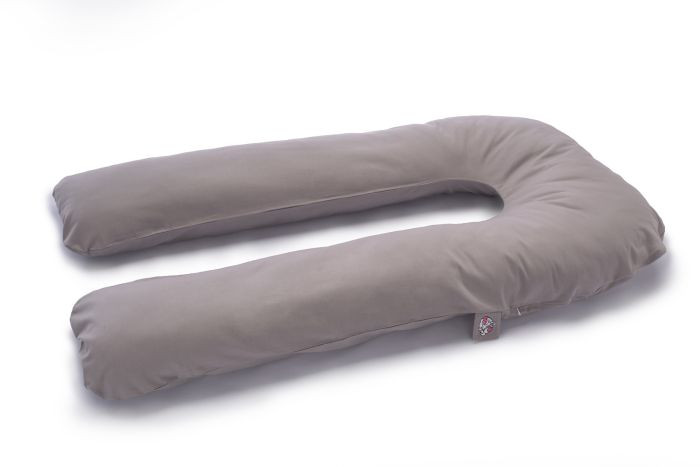 Soul Pillow "U" klein inkl. Dessin 129 "Uni grau" 