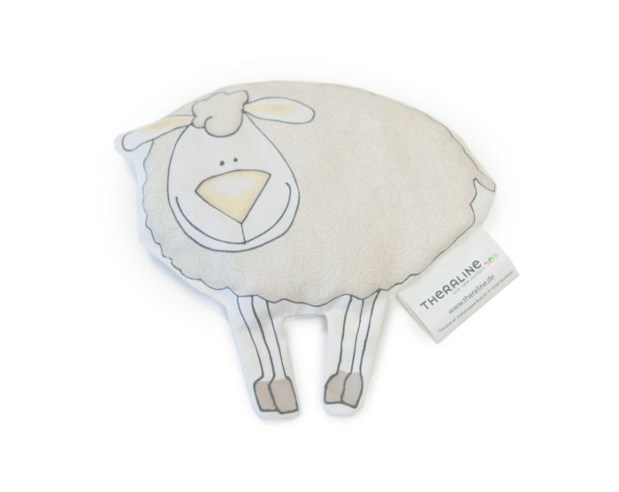 Tröstetier Schaf beige, Kirschkernkissen