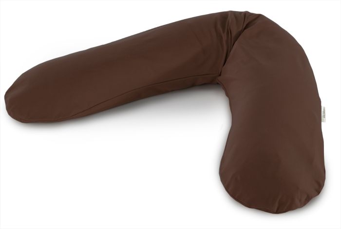 Das Original Theraline Schwangerschafts- und Stillkissen | Jersey | 11 Dunkelbraun
