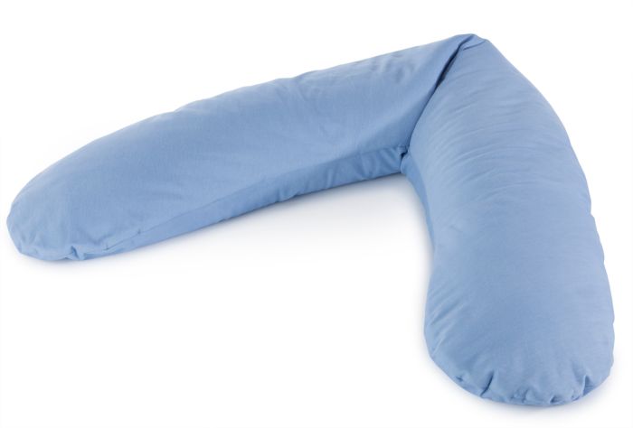 Das Original Theraline Schwangerschafts- und Stillkissen | reine Baumwolle | 16 Chambray
