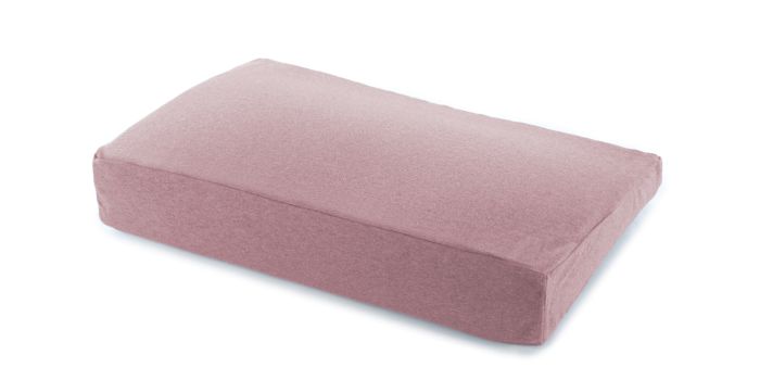 Das Kopfkissen, Dessin 155 "Melange rosenholz" Bamboo Collection