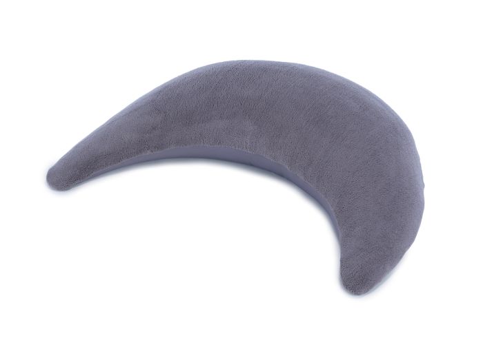 Der Plüschmond, Dessin 125 "Steingrau" Frotteeplüsch/Elasthan