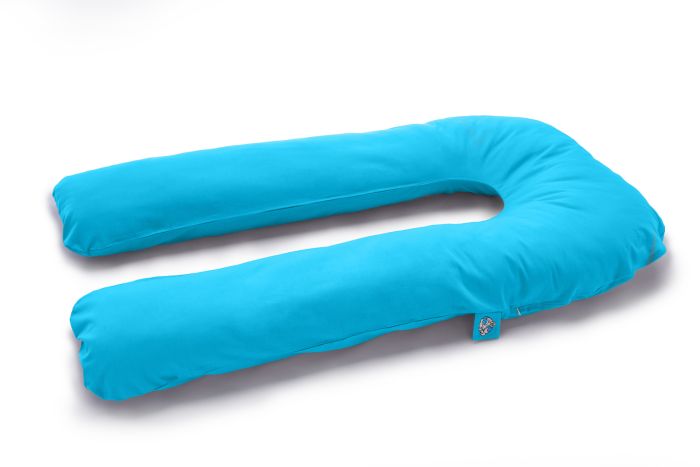 Soul Pillow "U" klein inkl. Dessin 130 "Uni petrol" 
